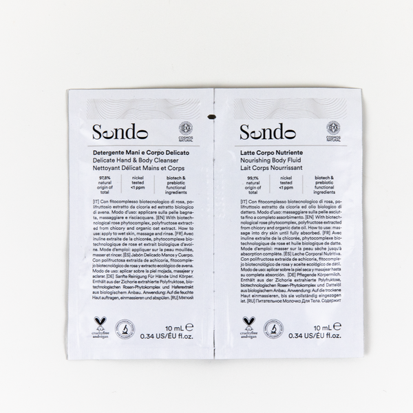 Sachet - Detergente Mani & Corpo Delicato - SENDO